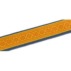 Correa Fender diseño floral naranja 2pg