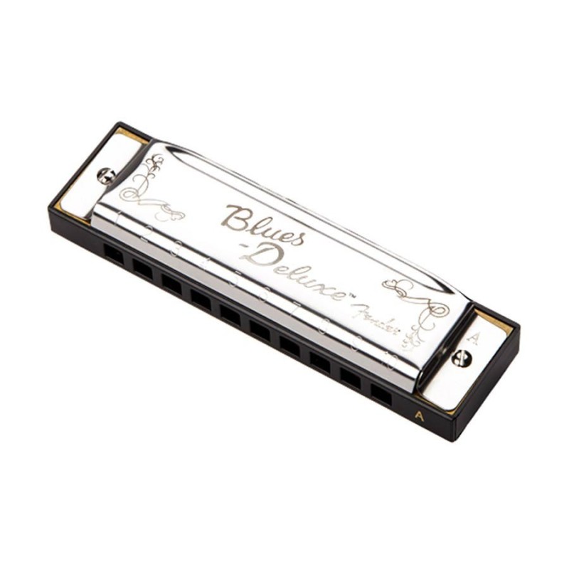 Blues Deluxe harmonica, key of A