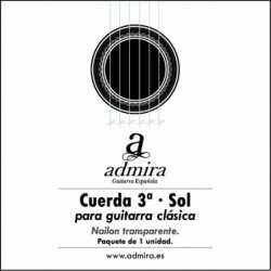 3 CUERDA ADMIRA PARA GUITARRA CLÁSICA CA503CL