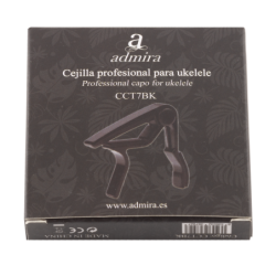 CEJILLA ADMIRA PARA UKELELE ACABADO NEGRO | MÚSICA BILBAO