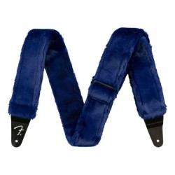 Correa Fender peluche strap blue