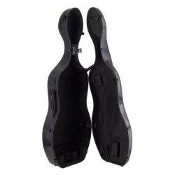 Estuche chelo 4/4 Leonardo PVC sándwich 45kg negro | MÚSICA BILBAO