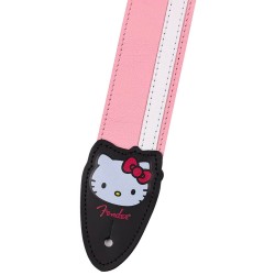 Correa piel Fender Hello Kitty rosa