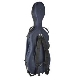 Estuche chelo 4/4 Leonardo espuma azul | MÚSICA BILBAO