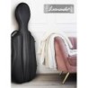Estuche chelo 4/4 Leonardo espuma negro | MÚSICA BILBAO