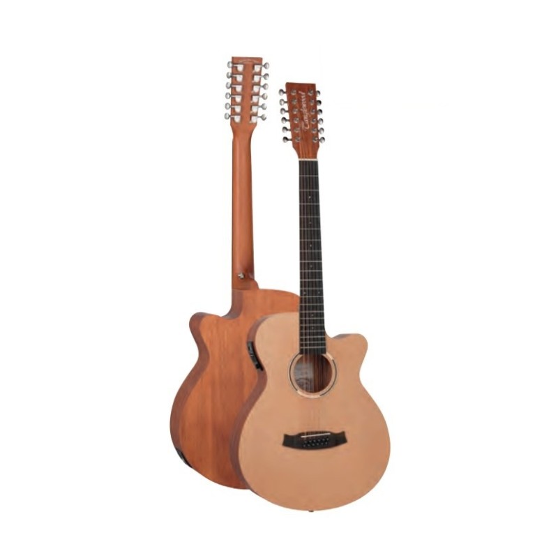 GUITARRA TANGLEWOOD SUPER FOLK CUTAWAY ELECTRIFICADA 12 CUERDAS | MÚSICA BILBAO