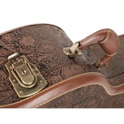 ESTUCHE BOSTON MINI-JUMBO DE MADERA TALLADO | MÚSICA BILBAO