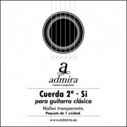 2 CUERDA ADMIRA PARA GUITARRA CLÁSICA CA502CL | MÚSICA BILBAO