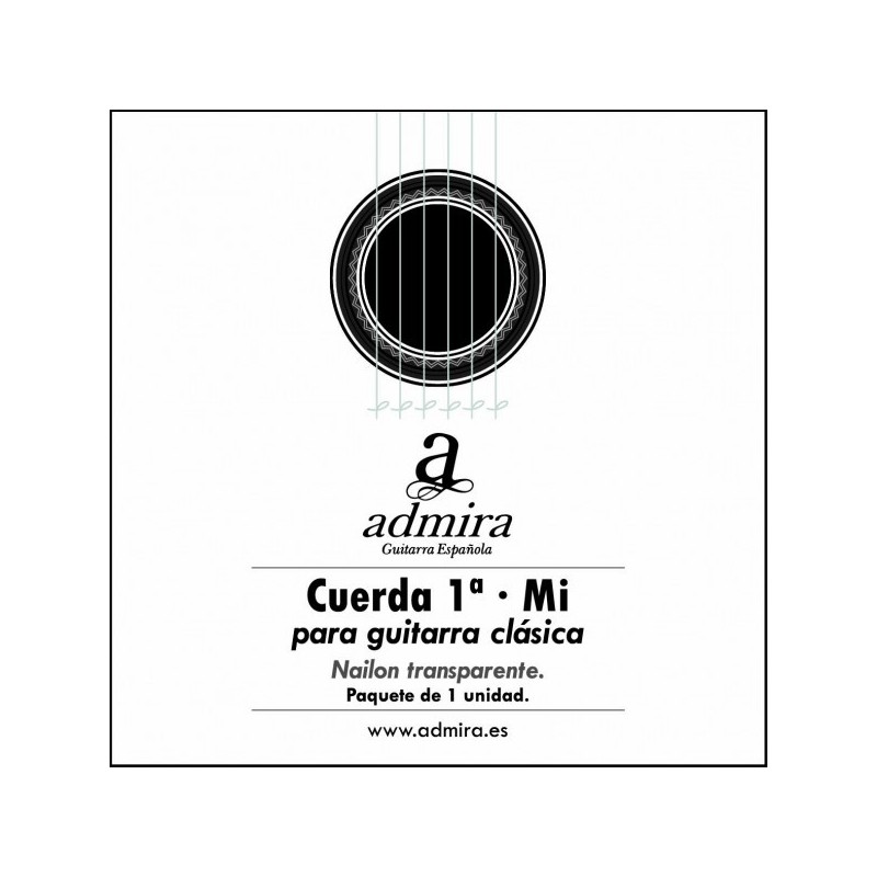 1 CUERDA ADMIRA PARA GUITARRA CLÁSICA CA501CL | MÚSICA BILBAO