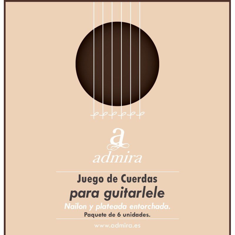 JUEGO DE CUERDAS ADMIRA PARA GUITARLELE | MÚSICA BILBAO