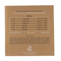 JUEGO DE CUERDAS ADMIRA PARA GUITARRA CLÁSICA | MÚSICA BILBAO