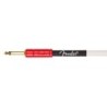 Cable jack/jack John 5 Fender blanco y rojo 3m