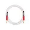 Cable jack/jack John 5 Fender blanco y rojo 3m