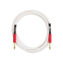 Cable jack/jack John 5 Fender blanco y rojo 3m