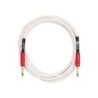 Cable jack/jack John 5 Fender blanco y rojo 3m