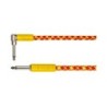 Cable Jack/jack acodado Fender 3m naranja