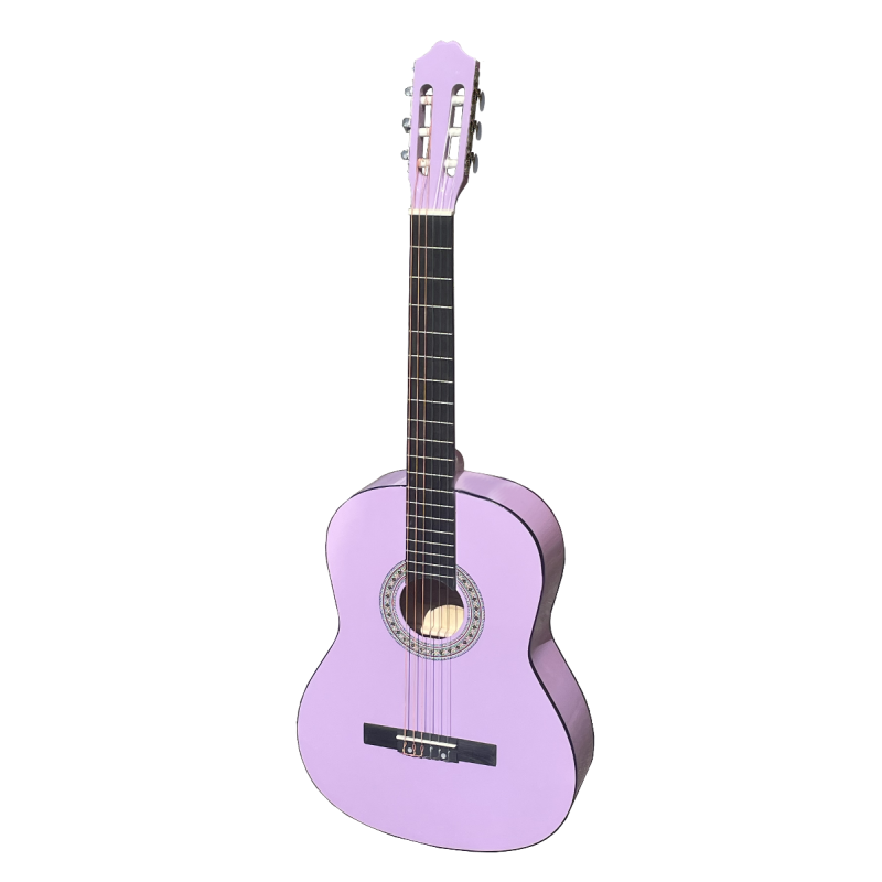 GUITARRA CLÁSICA ROCÍO C16 (3/4) TAMAÑO CADETE 90 CMS ROSA | MÚSICA BILBAO