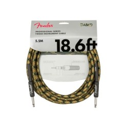 Cable jack/jack Fender 5.5m camuflaje bosque