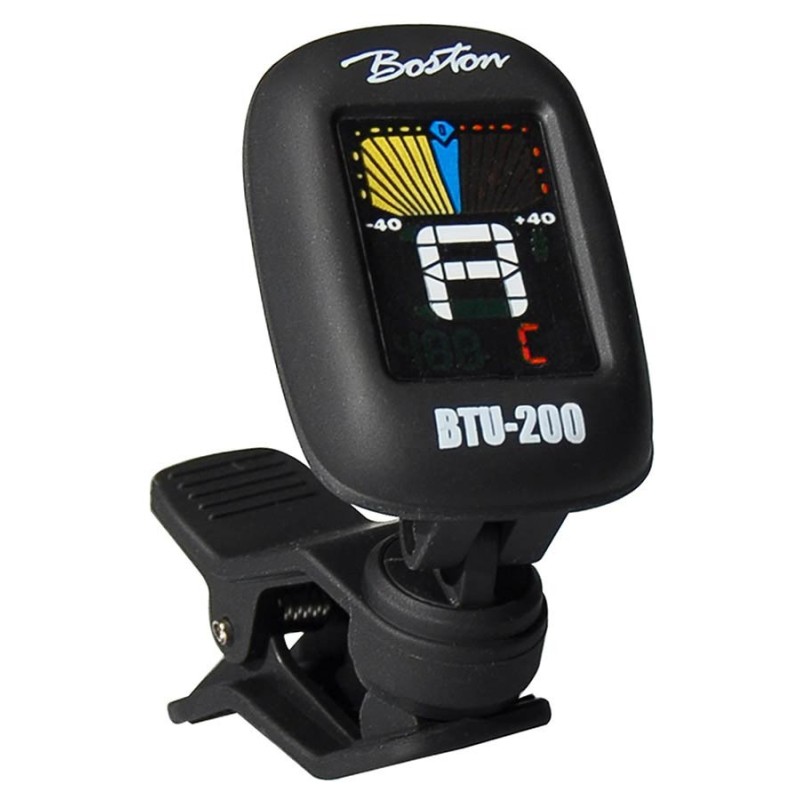 AFINADOR BOSTON CROMÁTICO DE CLIP (TAMBIEN G+B+U+V) | MÚSICA BILBAO