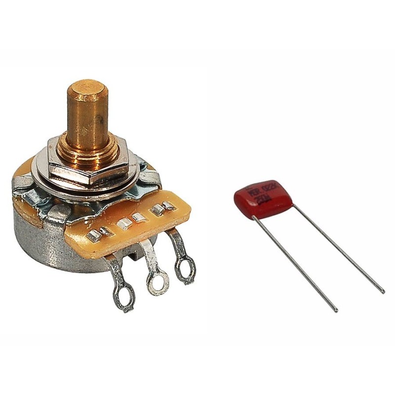 POTENCIÓMETRO FENDER 500K CONDENSADOR 0.022 MF