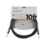 Cable jack/jack Fender 3m negro