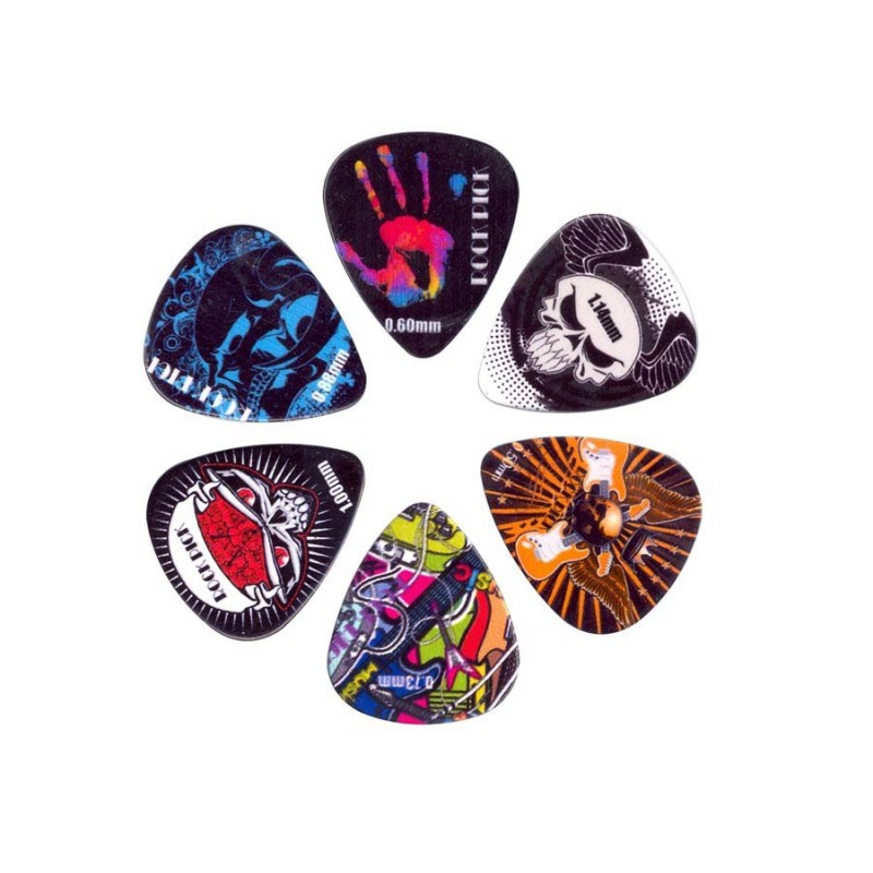 SET PICKS BOSTON CELULOIDE 0.50-1.14mm | MÚSICA BILBAO