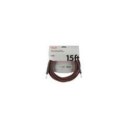 Cable jack/jack Fender 4.5m tweed rojo