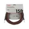 Cable jack/jack Fender 4.5m tweed rojo