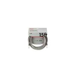 Cable jack/jack Fender 4.5m tweed blanco