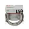 Cable jack/jack Fender 4.5m tweed blanco