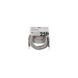 Cable jack/jack Fender 7.5m tweed blanco