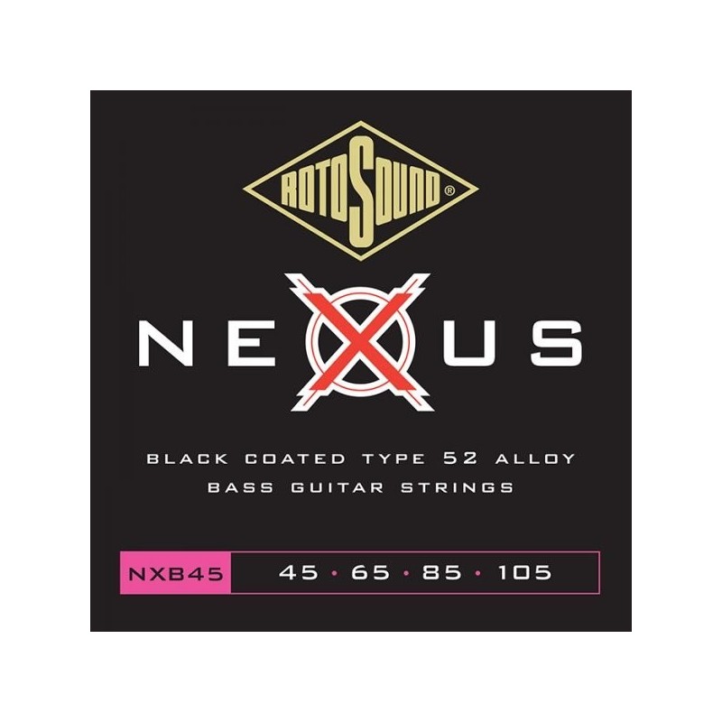 JUEGO DE CUERDAS ROTOSOUND NEXUS PARA BAJO 45-105