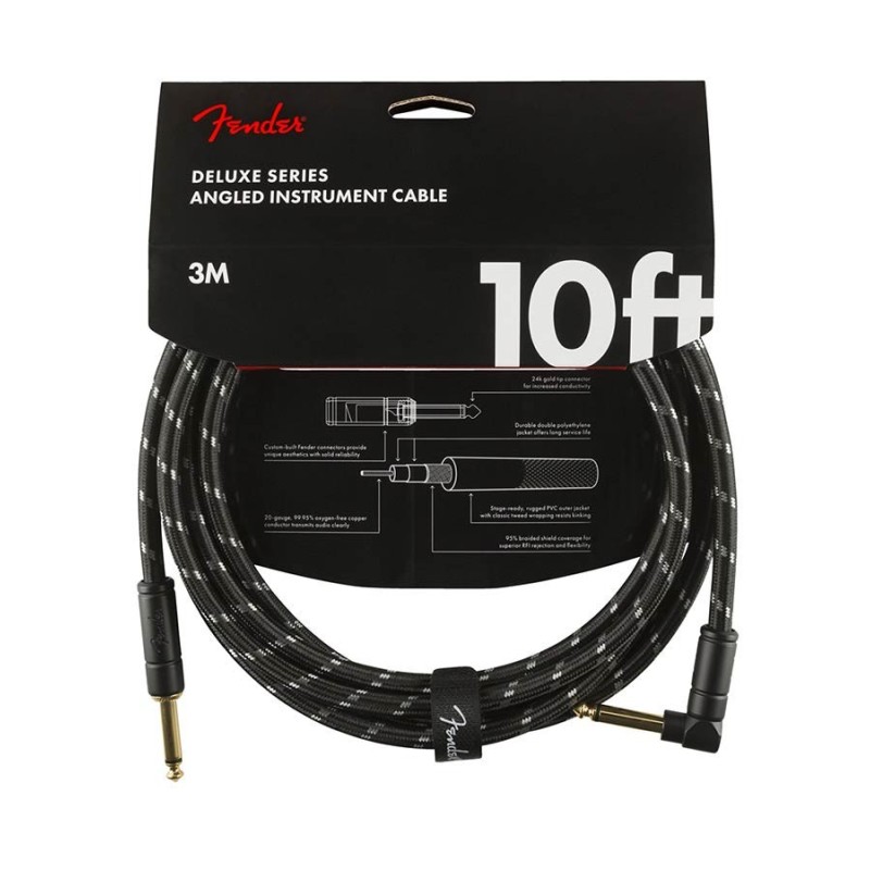 Cable jack/jack acod. Fender 3m tweed negro