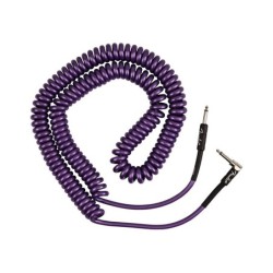 Cable Fender rizado Jack/jack acodado morado 9m