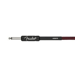 Cable jack/jack Fender rizado red tweed