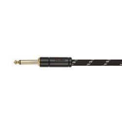 Cable jack/jack Fender rizado black tweed