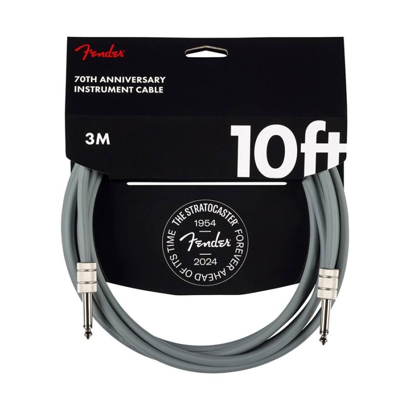 Cable Jack/jack annyversary Fender 3m gris