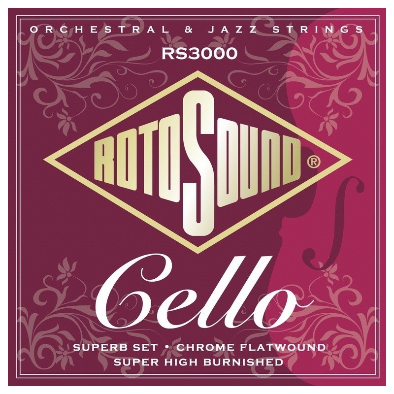 JUEGO DE CUERDAS ROTOSOUND PARA CELLO RS3000