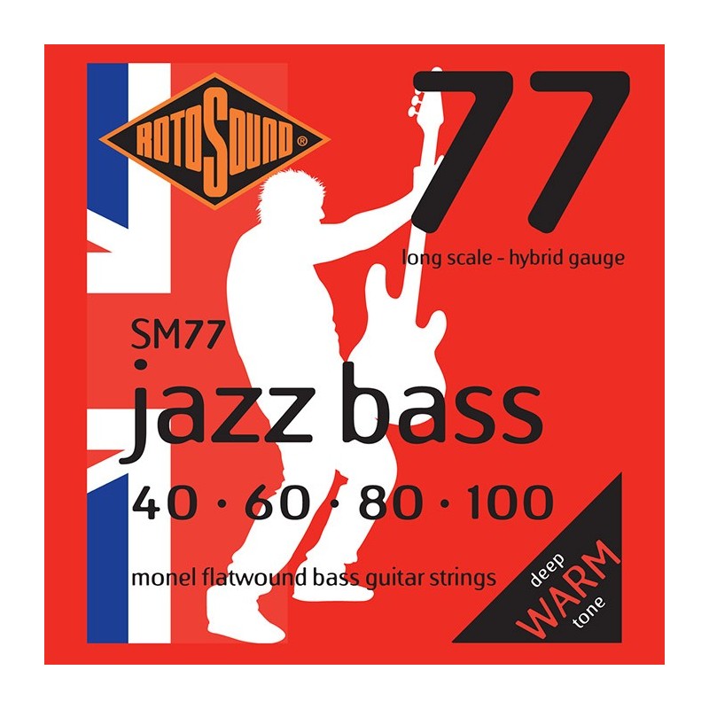 JUEGO DE CUERDAS ROTOSOUND PARA BAJO DE 5 CUERDAS 45-130