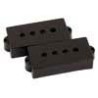 Funda pastilla PBass Fender plástico negro 2ud