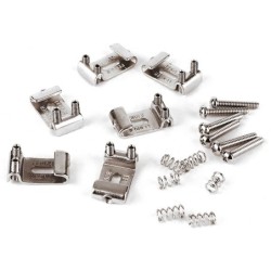 6 MONTURAS DE TRÉMOLO REPUESTO ORIGINAL FENDER NIQUELADOS
