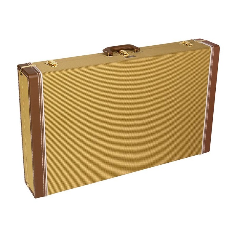 Estuche con soporte Fender 5 guitarras tweed