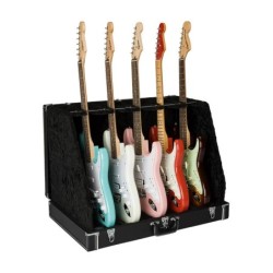 Estuche con soporte Fender 5 guitarras negro