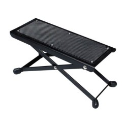 BANQUETA AJUSTABLE BOSTON METAL NEGRA | MÚSICA BILBAO