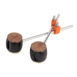 Pedal doble bombo Hayman doble cadena profesional | MÚSICA BILBAO