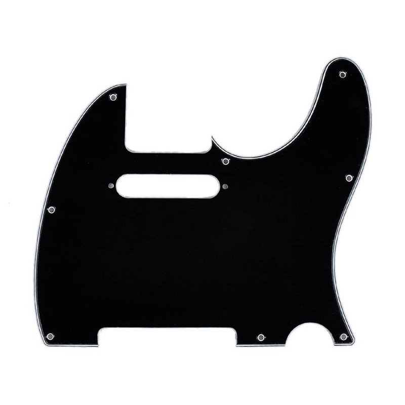 Golp. Std. Fender Tele 8 orif. 3c negro