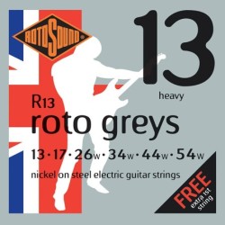 JUEGO DE CUERDAS ROTOSOUND PARA GUITARRA ELÉCTRICA 13-54