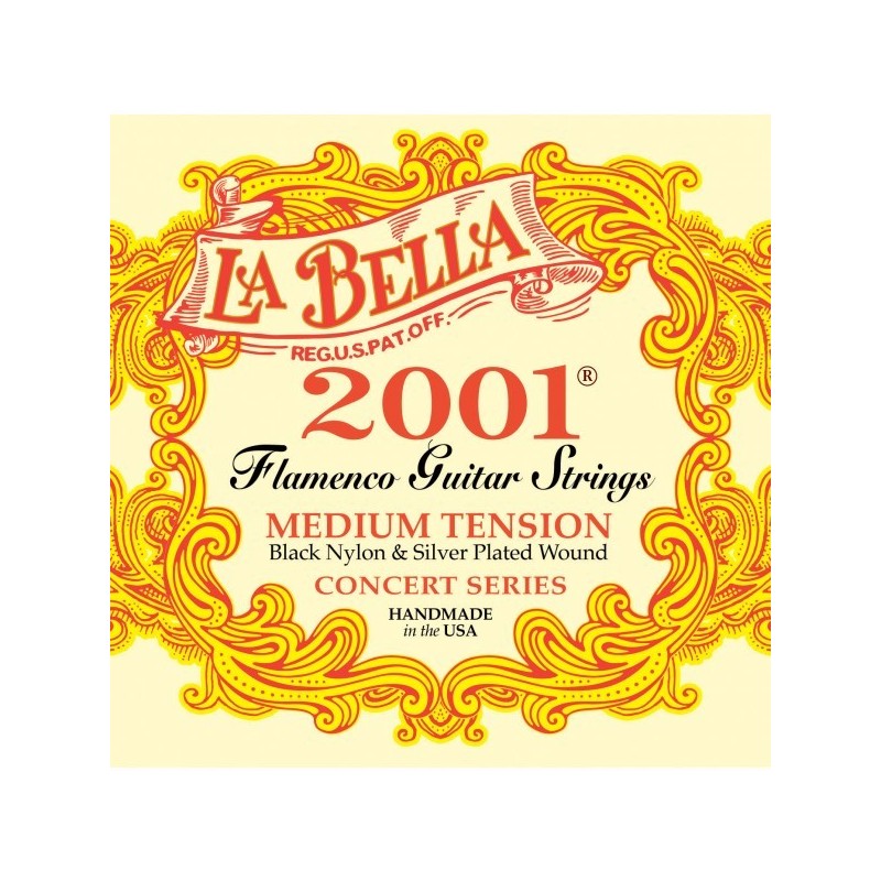 JUEGO DE CUERDAS LA BELLA FLAMENCO B2001FM TENSIÓN MEDIA | MÚSICA BILBAO