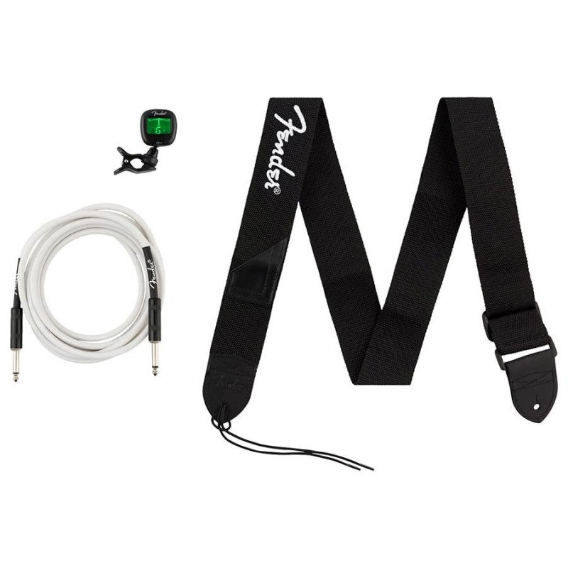 Kit accesorios Fender cable/afinador/correa