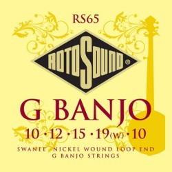 JUEGO DE CUERDAS ROTOSOUND PARA BANJO RS65